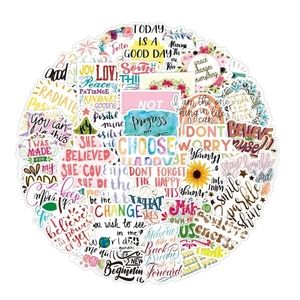 50 Stickers | Choose Happy | Gloss Finish | Brand New